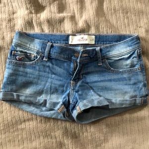 Hollister jean shorts